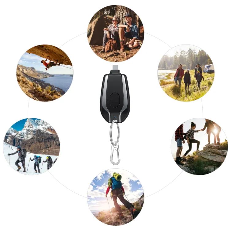Android Keychain Phone Charger Emergency Power Banks.