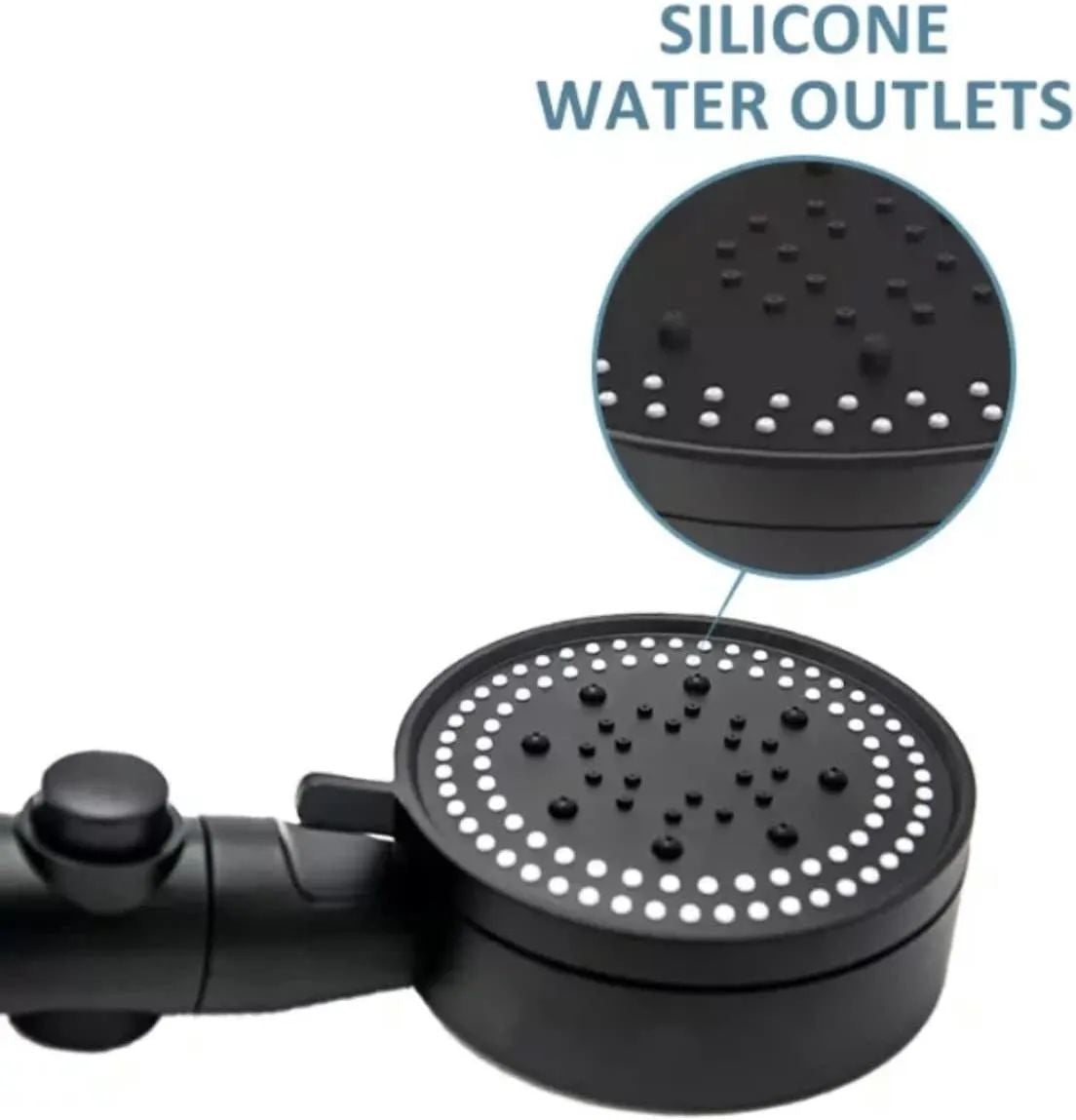 5 Modes Adjustable Shower Head High Pressure Water Saving Shower.