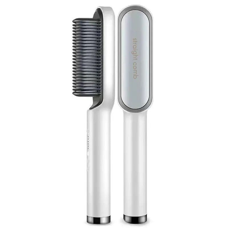 909 Brush Hair Straightener Brush For Girls Comb Style.