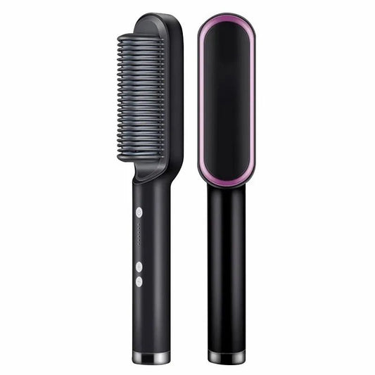 909 Brush Hair Straightener Brush For Girls Comb Style.
