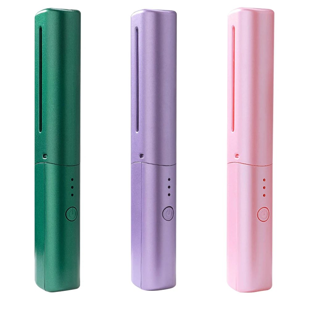 Cordless Comb Hair Straightener Brush Anti Scald.