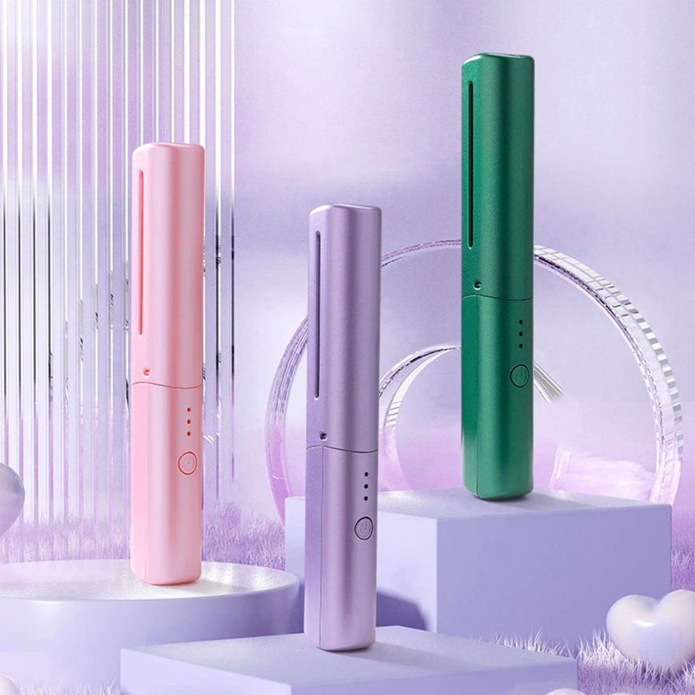 Cordless Comb Hair Straightener Brush Anti Scald.
