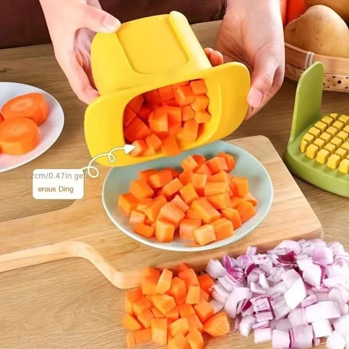 Multifunctional Vegetable Chopper Onion Dicing Artefact French Fries Slicer.