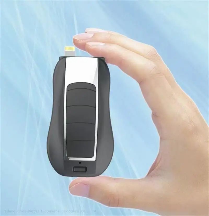 New 2 in 1 Keychain Portable Key chain Power Bank Emergency Charging Treasure Wireless Portable Charger