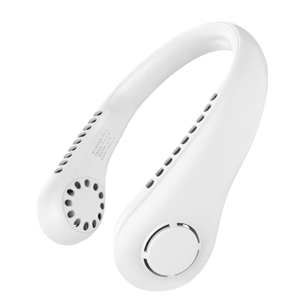 Portable Neck Fan Electric Wireless Fan Rechargeable.