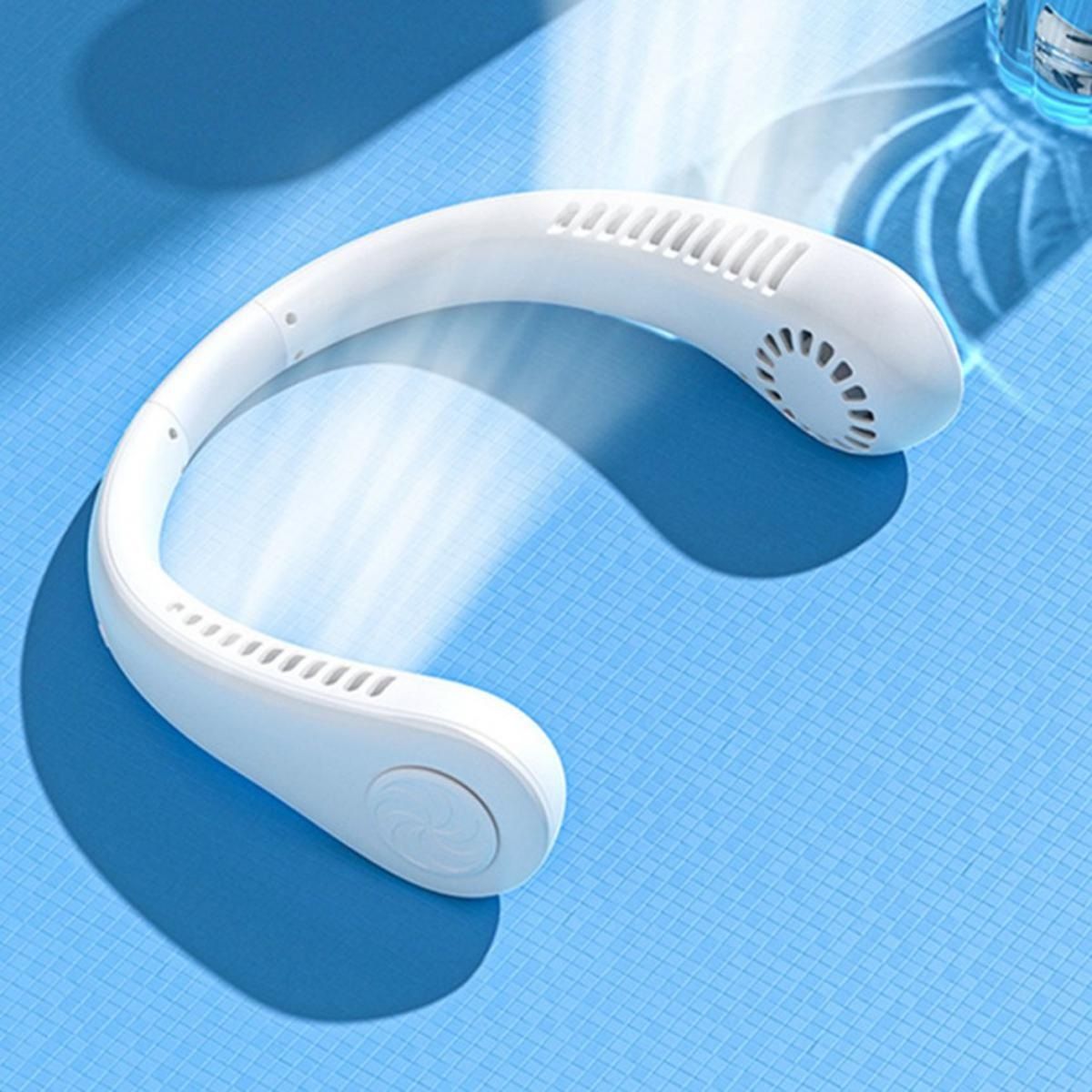 Portable Neck Fan Electric Wireless Fan Rechargeable.