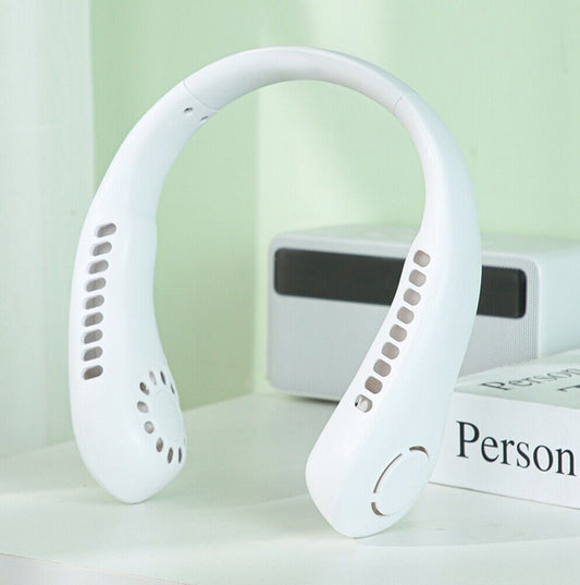 Portable Neck Fan Electric Wireless Fan Rechargeable.