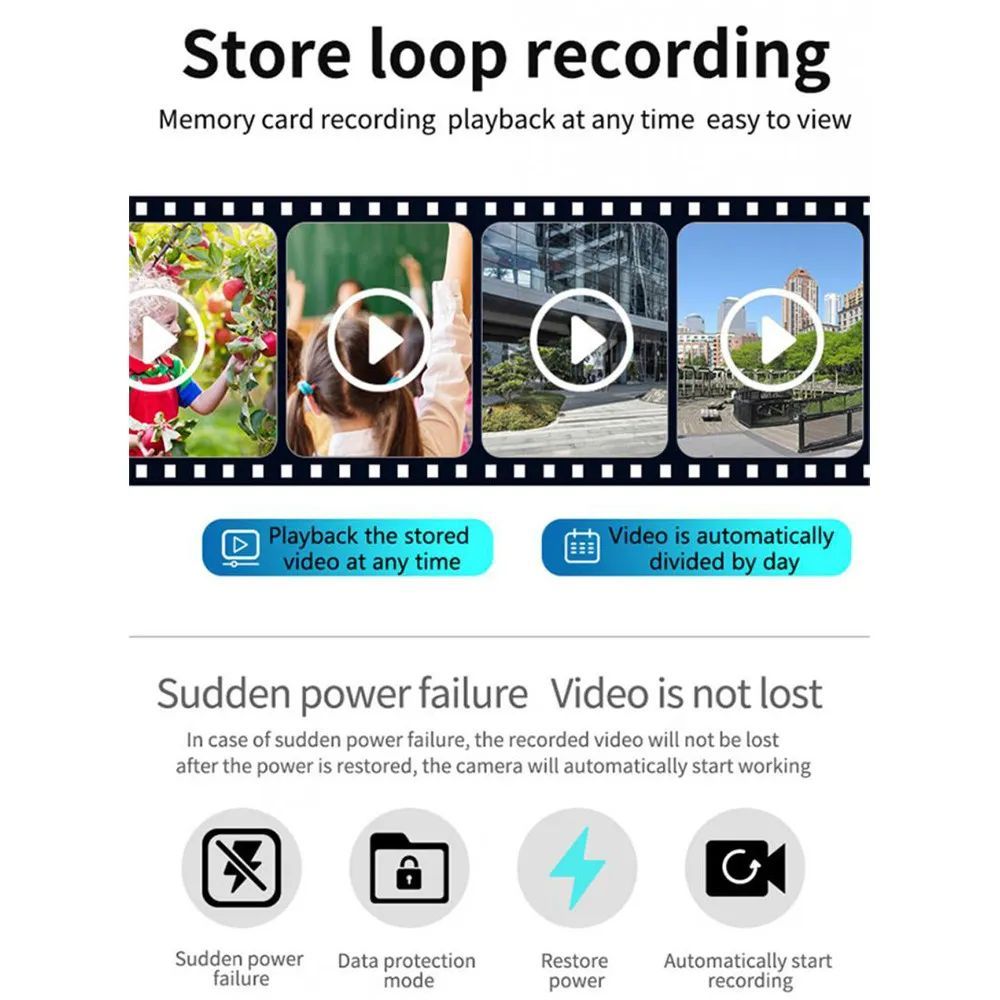 A9 WiFi Mini Camera HD 1080p Wireless Video Recorder Voice Recorder.