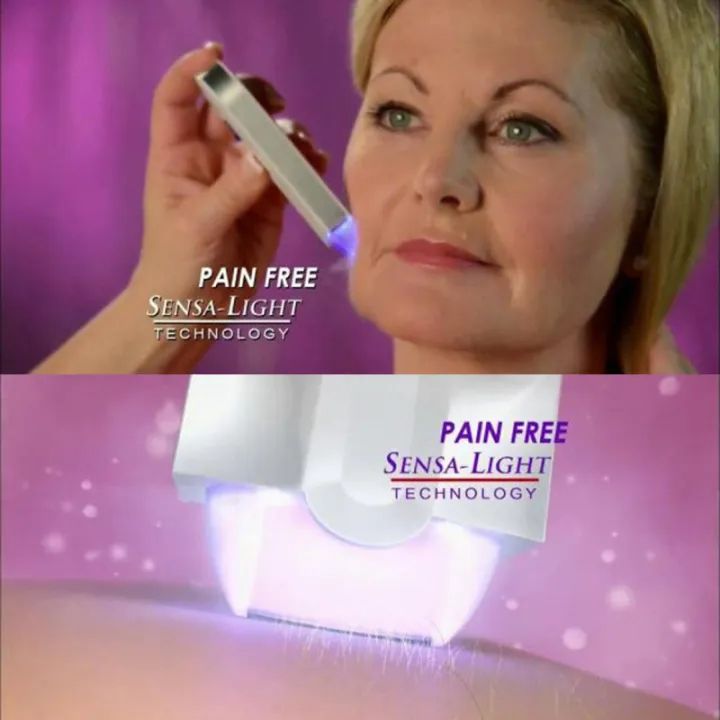 YES Finishing Touch USB Rechargeable 2 in 1 Instant Painless Hair Removal Machine.